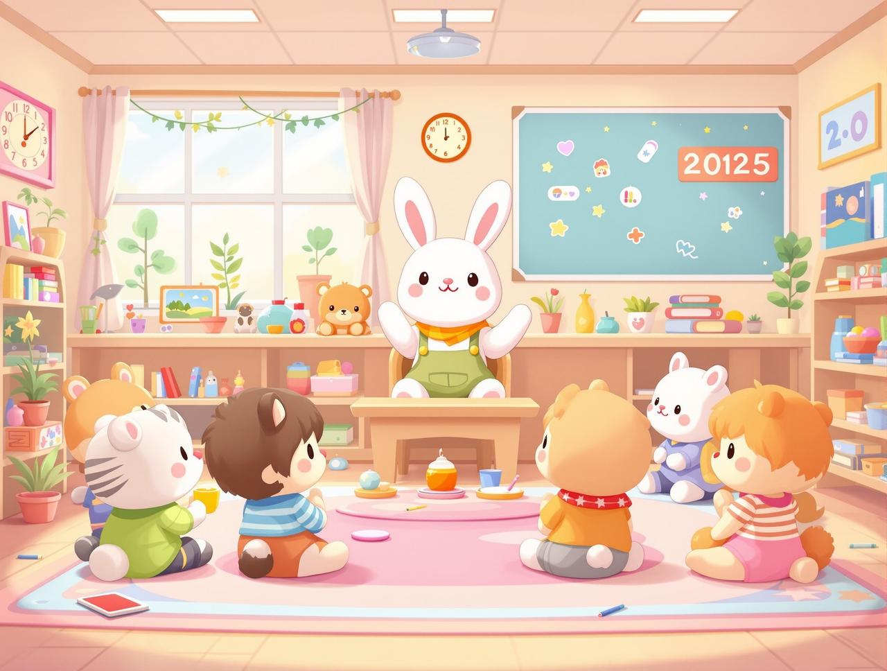 小兔子的幼儿园 - 吃瓜短剧 吃瓜短剧 - 小兔子的幼儿园 - 亲子温情
